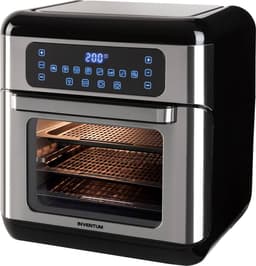 Inventum GF1200HLD Airfryer Oven XXL - 12L - 8 programma's - 80-200 °C - Tot 6 personen - Zwart/RVS — thumbnail 4