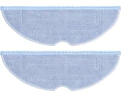 Set van 2 Dweilpad voor robotstofzuigers - Dweildoek Geschikt voor Roborock S7 S7+ T7S S7 Max / T7S Plus / G10