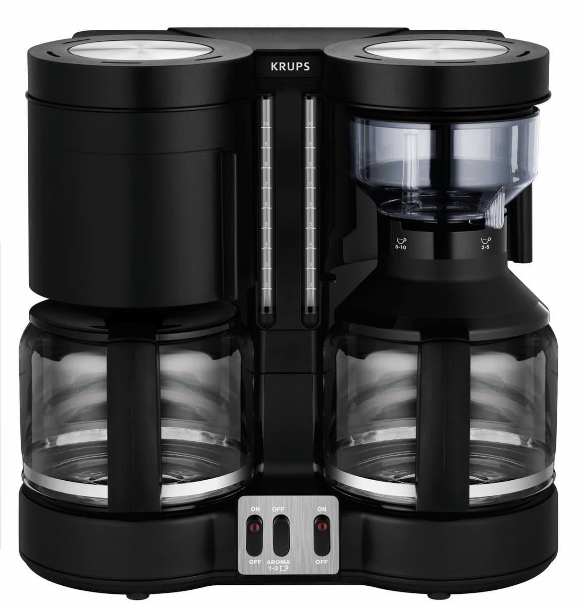 Krups KM8508 - Filter Koffiezetapparaat - Dubbele Kan - Geschikt voor 2 Personen - Compact Design — afbeelding 1