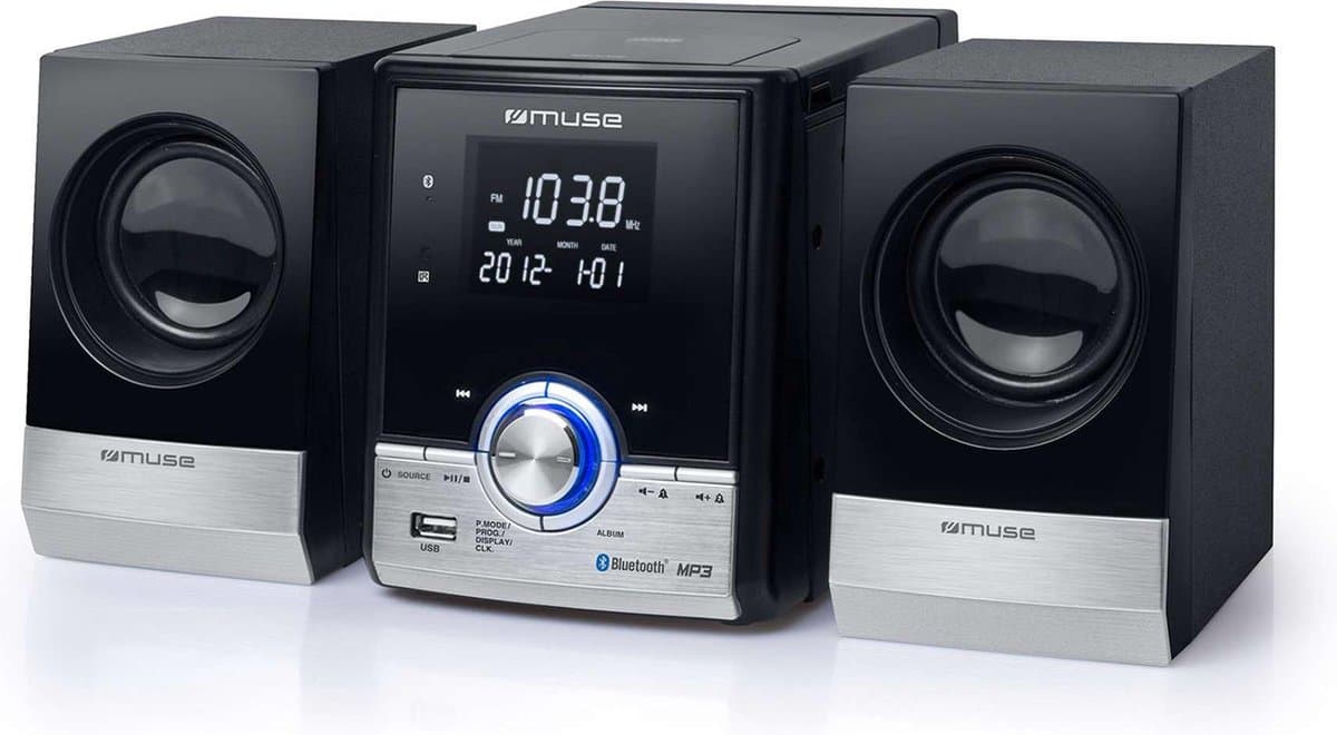 Muse M-38BT - Micro-audiosysteem met CD/MP3, USB en bluetooth — afbeelding 1