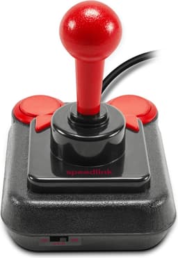 Speedlink Anniversary Competition Pro Extra - USB Joystick - Inclusief 20 Retro Games - Zwart/Rood — thumbnail 3