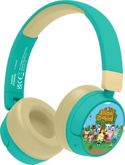 Animal Crossing - draadloze kinderkoptelefoon - volumebegrenzing - lange batterijduur - microfoon - opvouwbaar - bluetooth — thumbnail 1