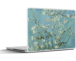 Laptop sticker - 15.6 inch - Van Gogh - Amandelbloesem - Oude meesters - Kunst - Vintage - 36x27,5cm - Laptopstickers - Laptop skin - Cover