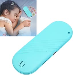 Slaapsprekers - Onderkussen Bluetooth Speaker - Botgeleiding - Ultra Dun - met volumeregeling en timerfunctie - witte ruis voor ontspanning - Blauw - 13.2x5.2cm — thumbnail 4