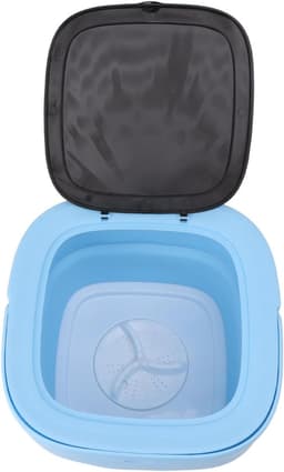 DnA® Mini Wasmachine - Camping Wasmachine - Mini Vaatwasser - Blauw - 36cm x 30cm x 16cm — thumbnail 3