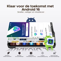 DOOGEE Blade 10 Power 4G - Robuuste Smartphone - Robuuste Telefoon - 24 GB RAM + 256 GB ROM/2TB TF - 10300 mAh/18 W - Android 16 - NFC - GPS - Face ID - IP68 - Zilver — thumbnail 11