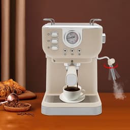 Compacte Espresso Machine met Stoomfunctie voor Thuis en Kantoor — thumbnail 3