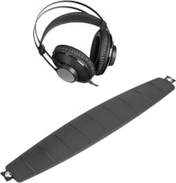 Allecto- Hoofdtelefoon - Hoofdband - Kussen Pad - Compatibel - AKG K52 K72 K92 K77 K511 K514 - 2 stuks - Zwart. — thumbnail 2
