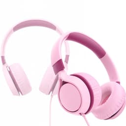 NBAP® Koptelefoon Kinderen met Draad - Gaming Headset - Roze — thumbnail 1