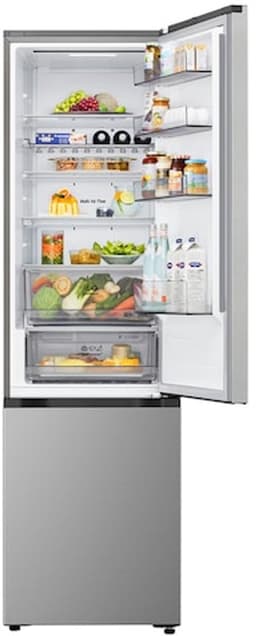 LG - GBBS322CPY - Koel-vriescombinatie - 465L Inhoud - Prime Zilver - Smart Technology ThinQ (Wi-Fi) — thumbnail 1