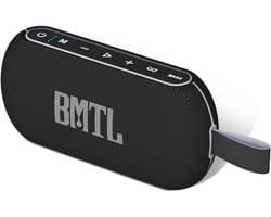 Draagbare Bluetooth Speaker - Draadloze Geluidsbox - Muziek Buiten - 40W Krachtig Geluid - 20.5cm Breed - Zwart