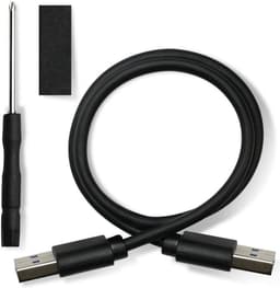 Qoltec Externe Harde Schijf Behuizing HDD/SSD 2.5'' SATA3 | USB 3.0 | Rood. — thumbnail 2