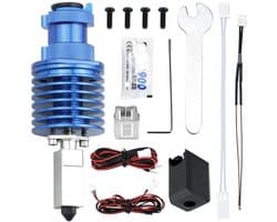 Upgraded Hogesnelheid Hotend Met Titanium Heatbreak en Gehard Stalen Nozzle voor 3D-printers