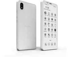 E-Ink Smartphone 5,84 inch Zwart-Wit Display, 6GB RAM, 128GB Opslag, Android 14, 4G
