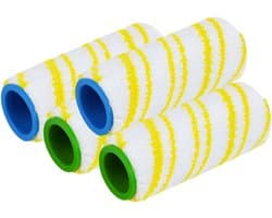 4 stuks - Microvezel - stofzuigerborstel- geschikt voor Kärcher FC3 FC5 FC7- rollers - trommel Vervangen - afwasbaar - hogevuilopname