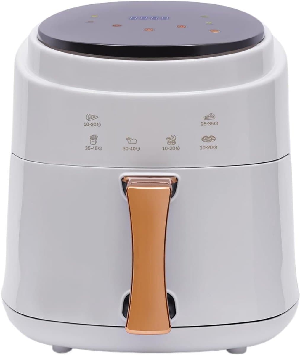 SVN® Mini Airfryer - Airfryer - Heteluchtfriteuse - Compact - Wit - ‎26cm x 25cm x 30cm — afbeelding 1