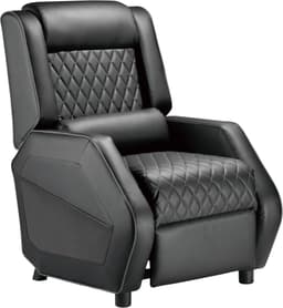 VDD - Gamestoel - Fauteuil - Game stoel - Gamestoel met voetsteun - Gamestoel zwart — thumbnail 1