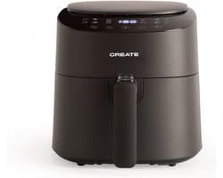 Compacte Heteluchtfriteuse 3.3L met 8 Programma's en Display