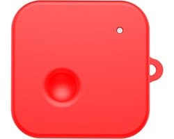 Beschermhoes - Ultradun - Siliconen - Rood - Valbescherming - Draagbaar Geschikt voor Nothing Ear (3) 2025 - Compatibel met In-Ear Earbuds - Hoesje.