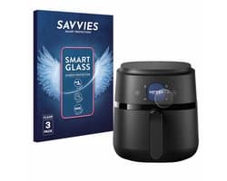 3 Stuks Savvies Screenprotector - geschikt voor Philips Airfryer 2000 Gen 2 4,2L - beschermfolie glas transparant — thumbnail 1