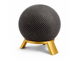 Apple HomePod Mini Standaard Goud – Speaker Houder – HomePod Mini Stand – Anti-Slip – Stabiele Speaker Verhoger – Minimalistisch Design – Apple Accessoire – Tafel / Bureau Houder – Verbeterde Geluidskwaliteit – HomePod Mini Accessoires
