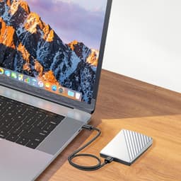 Externe Harde Schijf Kabel - USB C Kabel - Snelle Data Overdracht - Hoge Snelheid 5 Gbps — thumbnail 3