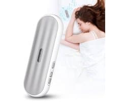 Slaapsprekers met timer - BT 5.1 Onderkussen Bluetooth Speaker - Slaapluidspreker onder kussen - slaapbalk, muziekkoptelefoon - Botgeleiding Technologie - Witte Ruis - Draadloos - voor zijslapers reizen meditatie ontspanning privé luisteren - Wit