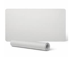 Moderne antislipmat voor tv-apparatuur, ivoorkleurig, 90x45 cm