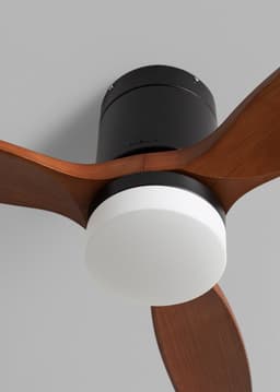 CREATE - Stille 40W plafondventilator met technische ABS bladen in verschillende maten - S - Met licht - Afstandsbediening - WIND CALM — thumbnail 4