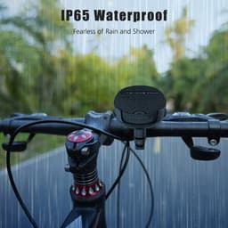 Oneay Waterbestendige draagbare Bluetooth fietsluidspreker – Met microfoon en batterijindicator – Geschikt voor fietsen, wandelen en buitengebruik — thumbnail 3