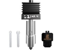 0.4mm Gehard Stalen High-Flow Hotend Vervangingsset voor Bambu Lab 3D Printers met Verwisselbare Nozzle