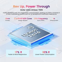Smartphone OSCAL MODERN 8 - 16GB RAM 256GB ROM - Grijs - Dual SIM — thumbnail 4
