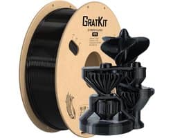 PETG Filament 1,75mm Zwart voor 3D-printer - Hoge Nauwkeurigheid 1kg