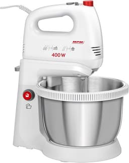 Kneedmachine met Roterende Kom (3.5L) - 400W - 5 Snelheden + Turbo - Inox Accessoires — thumbnail 4