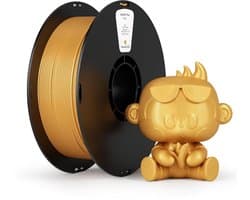 3D Printer Filament 1.75mm PLA 1KG Goud, Hoge Taaiheid en Nauwkeurigheid