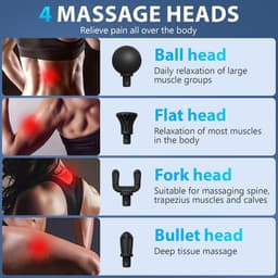 Massage Gun Professioneel - Massage Apparaat - Theragun - Spieren — thumbnail 5