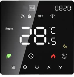 Zolara Slimme thermostaat - WiFi - Energiebesparing - Programmeerbaar - Zwart — thumbnail 3