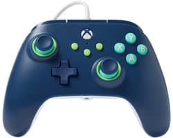 PowerA Bedrade Controller - Xbox Series X|S - Marine Blauw - 3m USB-kabel