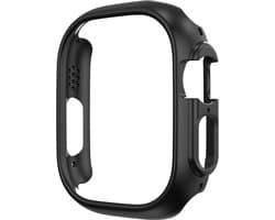 Cazy hoesje geschikt voor Apple Watch Ultra - Hard Cover - Zwart