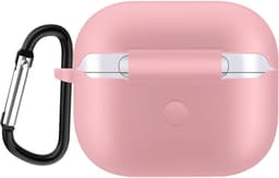Cazy hoesje geschikt voor Airpods 3 - Siliconen Hoesje - Roze — thumbnail 4