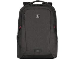 WENGER Laptop rugzak Rugzak met laptopvak MX Professional 16' Laptop Backpack 21L Heather Grey Donkergrijs