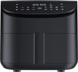 RM Store® - Digitale Airfryer - Heteluchtfriteuse - Digital Touchscreen - Turboair - 10 Programma's - 1500 W - Zwart - 34 x 25 x 32 cm. — thumbnail 1