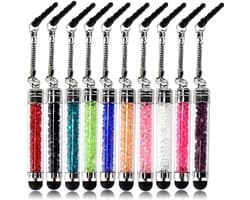 Stylus pen /Mini touch pen geschikt voor iPhone, iPad , iPod /Samsun tablets... mix kleurjes 4 stuks