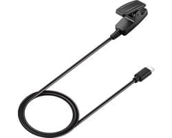 By Qubix - Garmin Watch Oplader / Oplaadkabel - Geschikt voor Garmin Lily / Lily 2 / Forerunner 230 / 235 / 630 / 635 / 735xt / Vivomove HR / Vivomove Trend​​​​​​​ - USB-C aansluiting - 1 meter