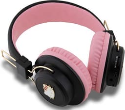 Hello Kitty On-Ear Metal Logo - Bluetooth Koptelefoon - Roze — thumbnail 4