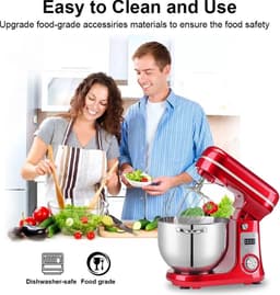 Keukenmachines - Keukenrobot - Foodprocessor - Keukenmixer - Keukenmachines & mixers - 6L - 1200W — thumbnail 4