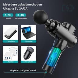 ApexArte® Massage Gun Professioneel - Massage Apparaat - Theragun — thumbnail 5