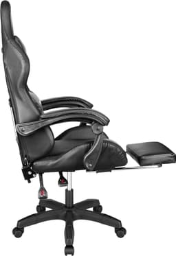 Krüger&Matz KM0790BLED - GX-150 game stoel met LED verlichting - gaming chair - gamingstoel - RGB - zwart — thumbnail 4