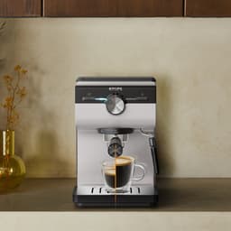 Krups Authentic C40 XP381B - Pistonmachine - Inclusief Melkopschuimer - Compact - Stijlvol Design - Geschikt voor Espresso en Latte — thumbnail 6