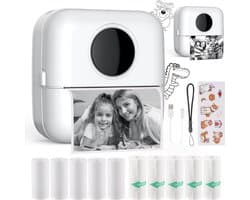 Sticker Printer - Sticker Papier - Sticker Maker - Sticker Printer Mini - Mini Printer Papier - Mini Printer Voor Mobiel - Printer Voor Stickers - Sticker Printer Papier - Mini Printer - Pocket Printer - Pocket Printers - Pocket Printer Papier